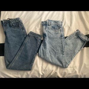 Mom jeans size 29/30